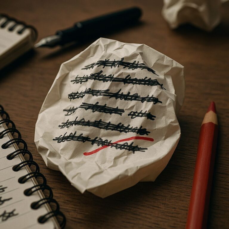 أخطاء الكُتاب المبتدئين في كتابة الرواية – مشهد لمراجعة النصوص