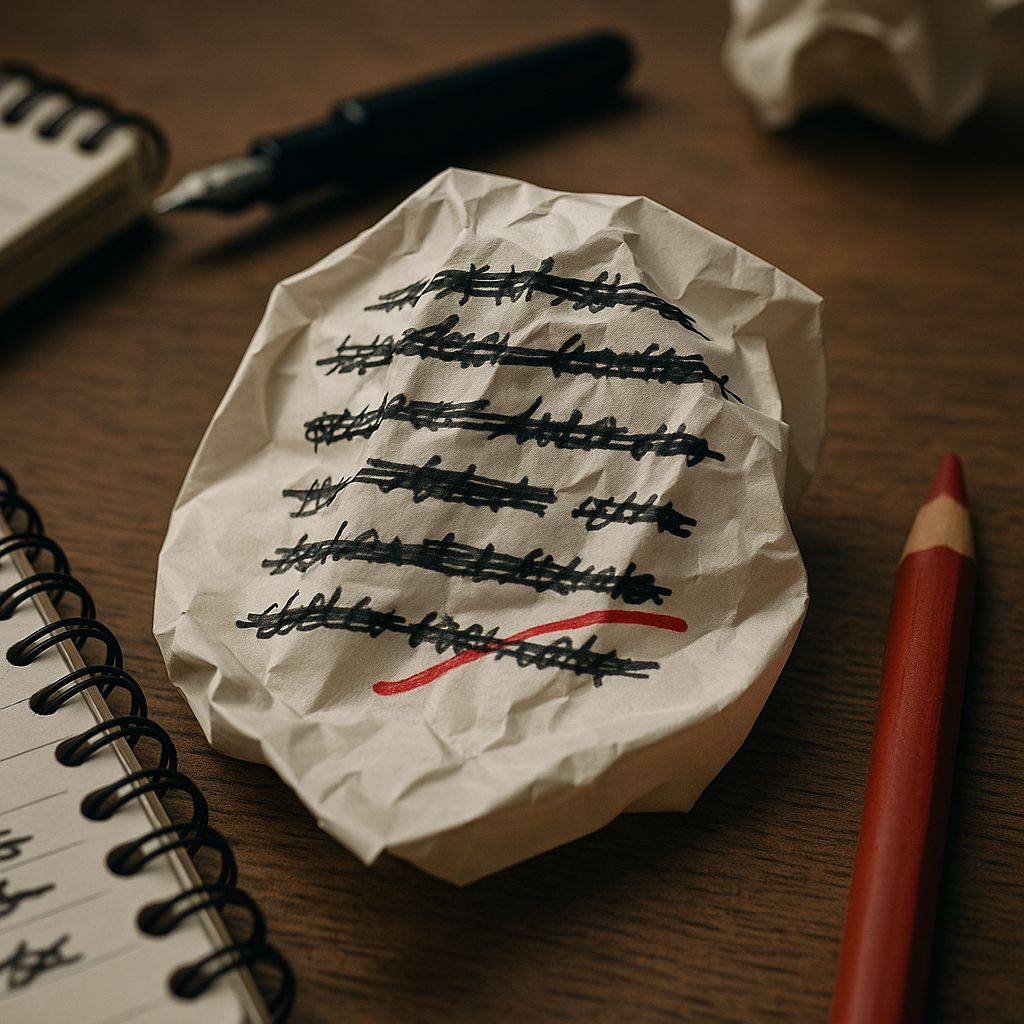 أخطاء الكُتاب المبتدئين في كتابة الرواية – مشهد لمراجعة النصوص