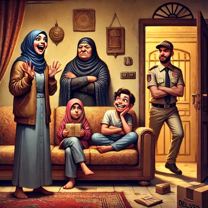 قصة كوميديا "البنات والدليفري" للكاتبة/ صباح البغدادي.