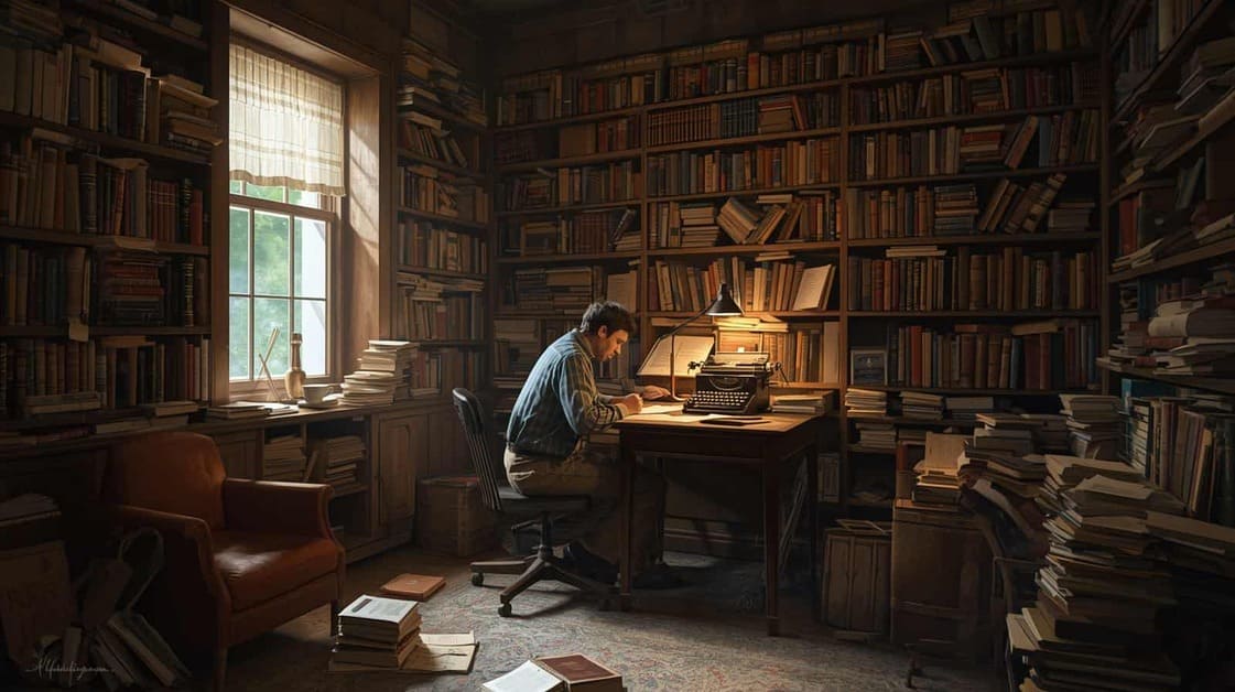 صورة عن كيفية كتابة رواية للمبتدئين.