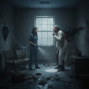 عجوز/ غرفة/ رعب / مواجهة مرعبة