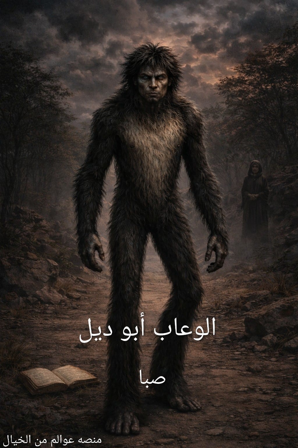 الوعّاب الأسطوري في الغابة المظلمة – مشهد رعب نفسي غامض